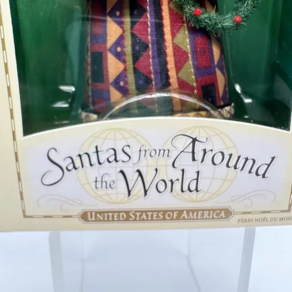 Hallmark Santas From Around The World UNITED STATES Ornament Keepsakes NIB 2004 - Picture 4 of 8